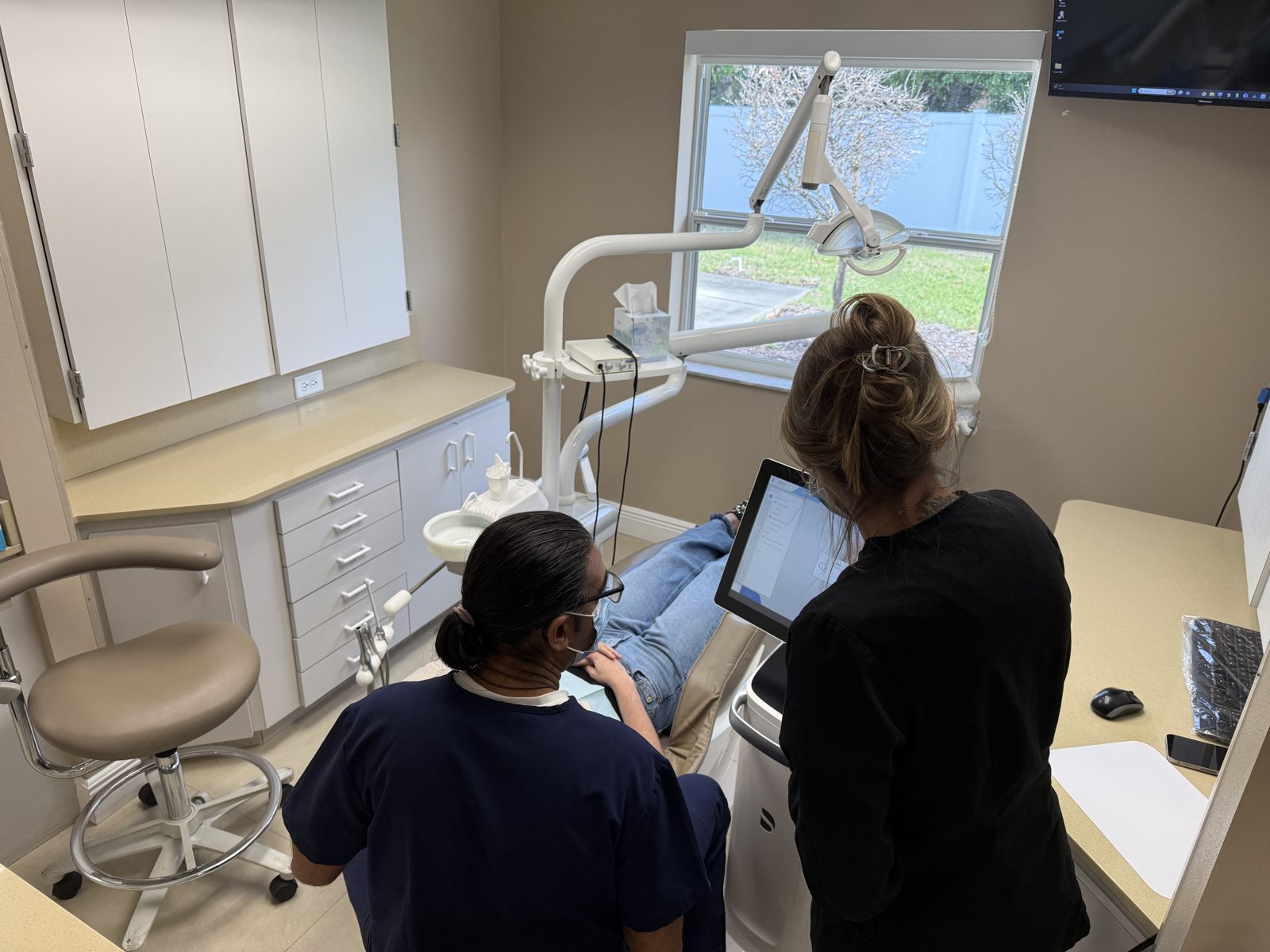 Inside The Smile Gallery operatory in Melbourne, FL